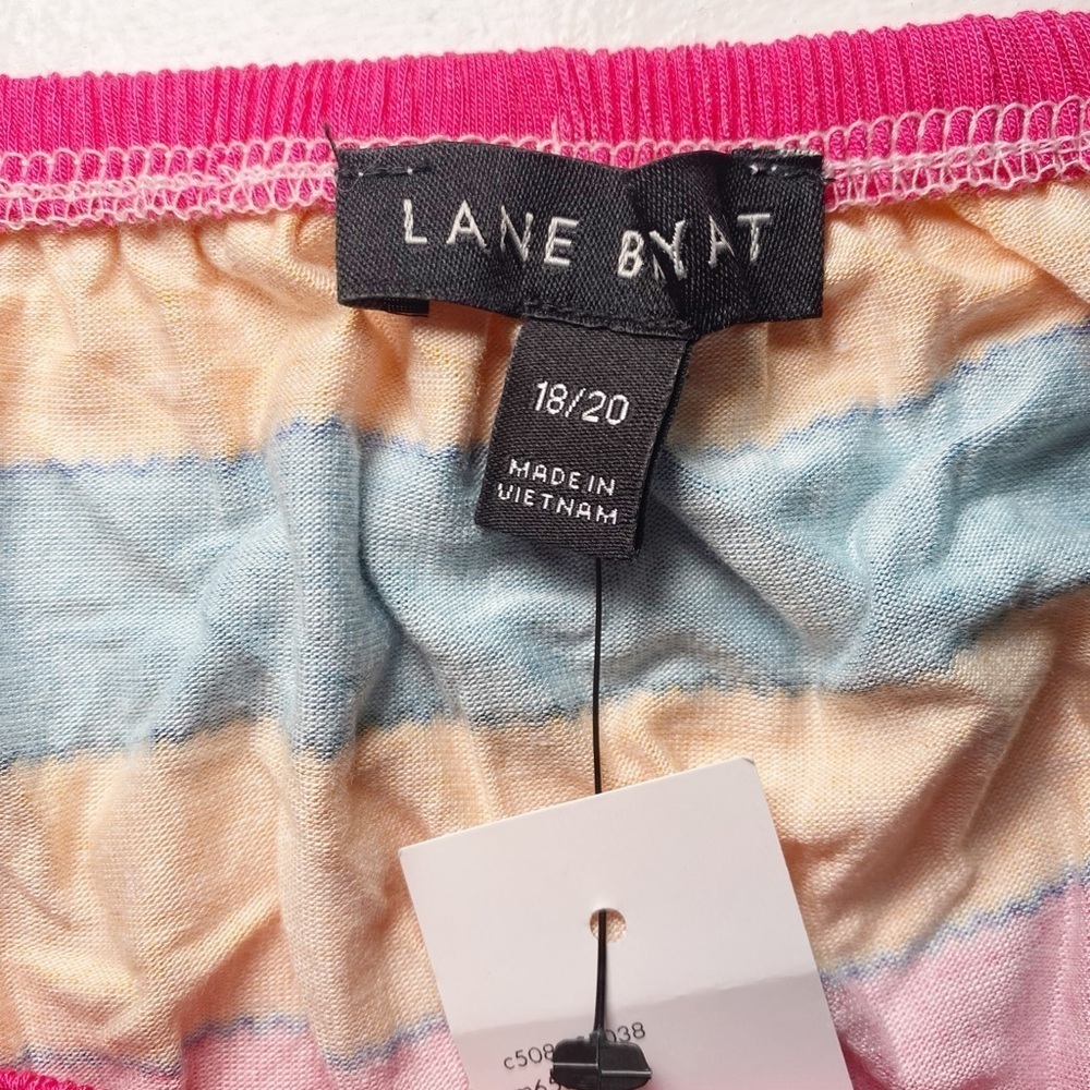 Lane Bryant Puff-Sleeve Convertible Peplum Top - Picture 7 of 16